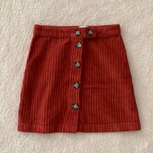 BDG High-Waisted Corduroy Skirt